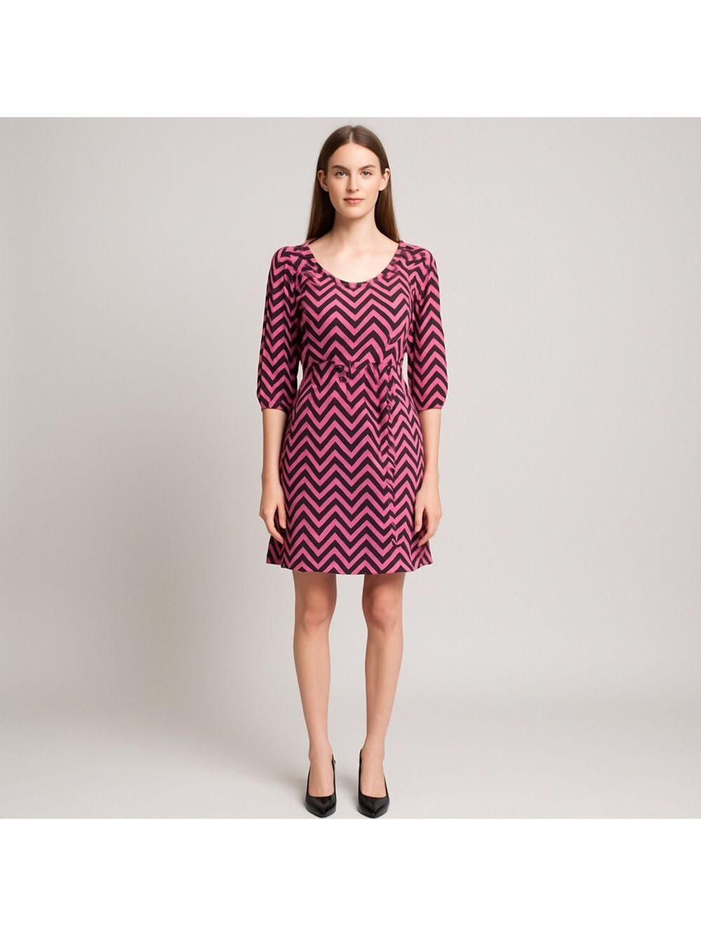 Sweet Storm Chevron Dress